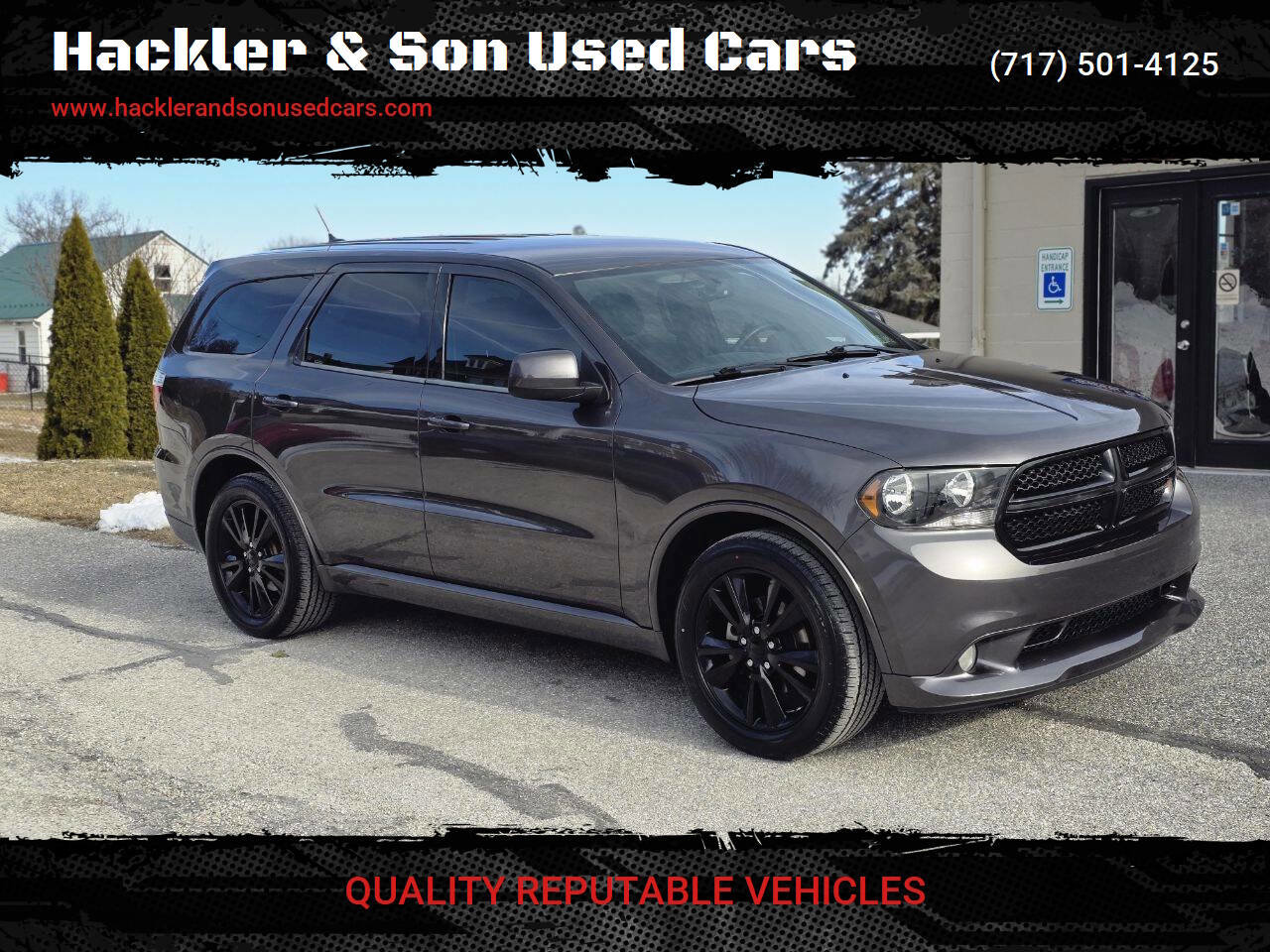 Used 2013 Dodge Durango SXT w/ Blacktop Pkg