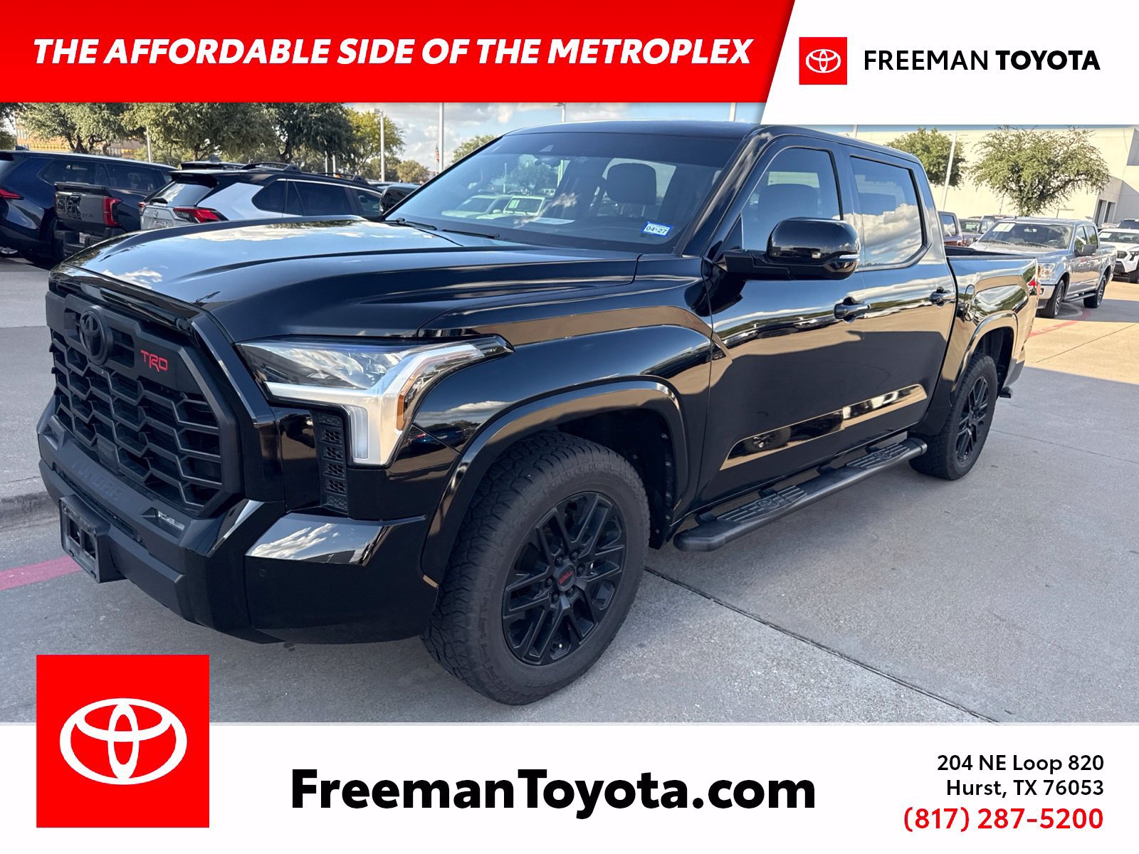 Used 2024 Toyota Tundra SR5 w/ TRD Sport Premium Package AWD/4WD image 1