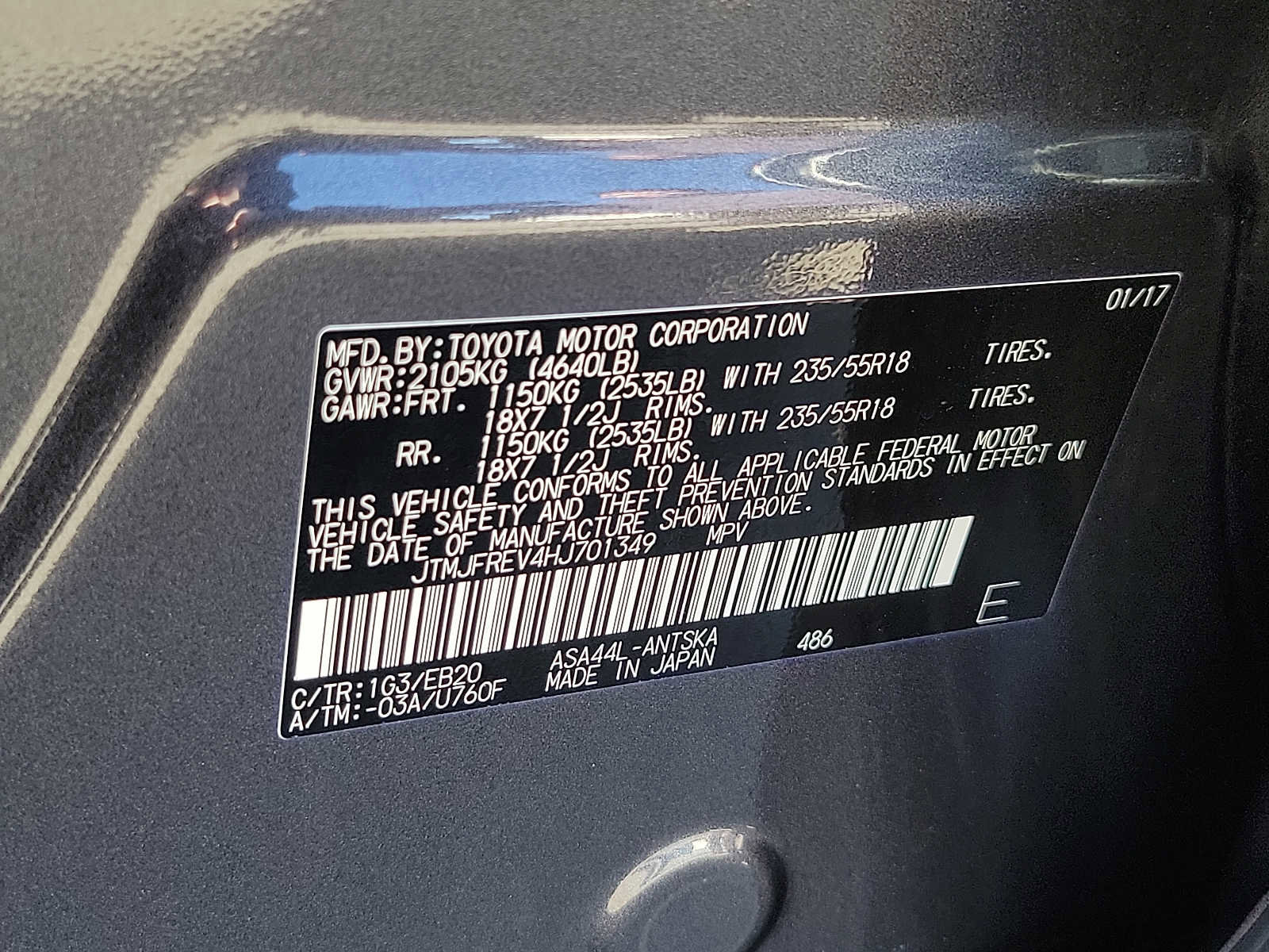 Used 2017 Toyota RAV4 SE image 27