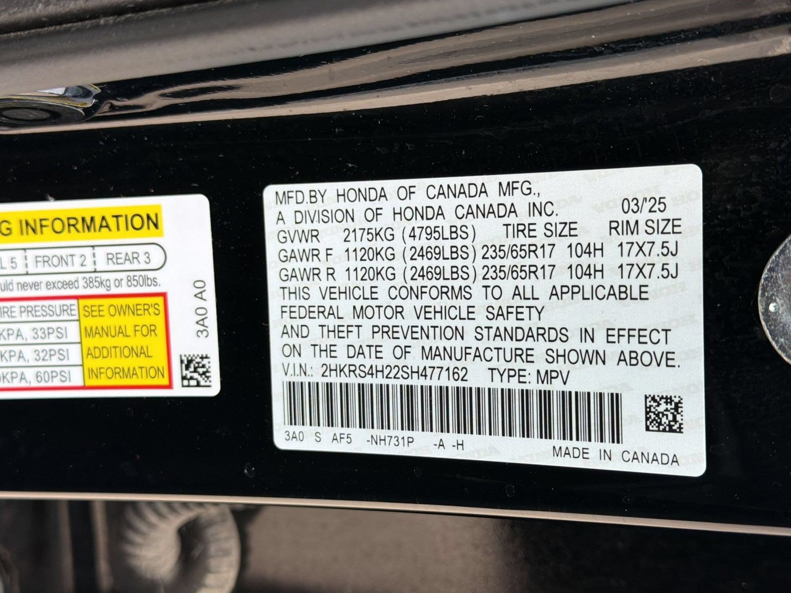 Used 2025 Honda CR-V LX image 24