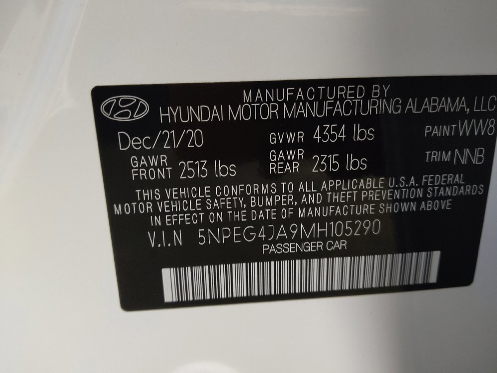 Used 2021 Hyundai Sonata SE FWD image 33