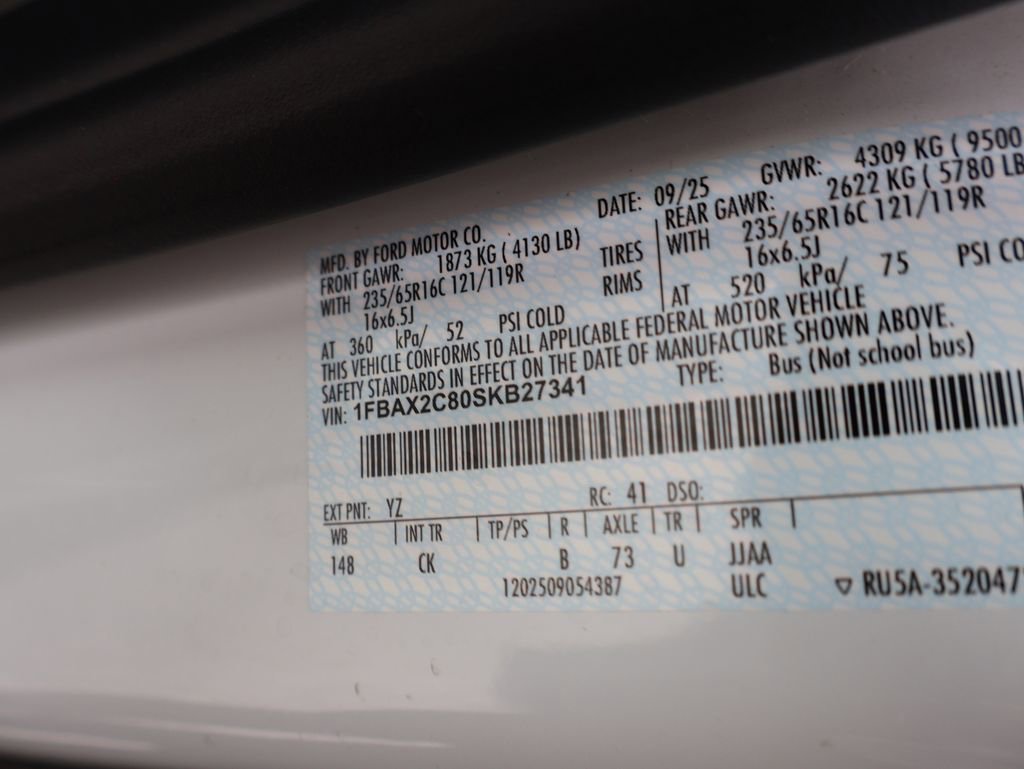 New 2025 Ford Transit 350 XLT RWD image 37