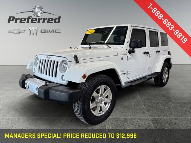 Used 2015 Jeep Wrangler Unlimited Sahara w/ Dual Top Group