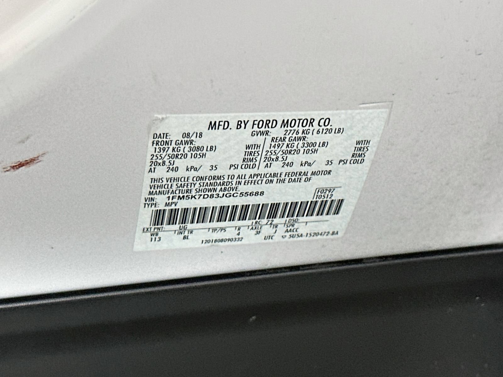 Used 2018 Ford Explorer XLT w/ Equipment Group 202A FWD image 35
