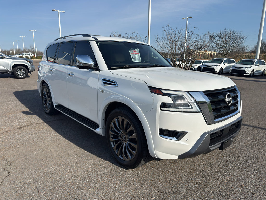 Used 2021 Nissan Armada Platinum w/ Captain's Chairs Package image 7