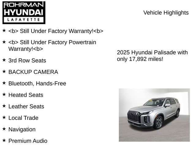 Used 2025 Hyundai Palisade SEL image 7