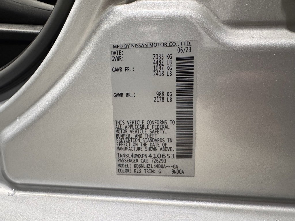 Certified 2023 Nissan Altima 2.5 SV image 32