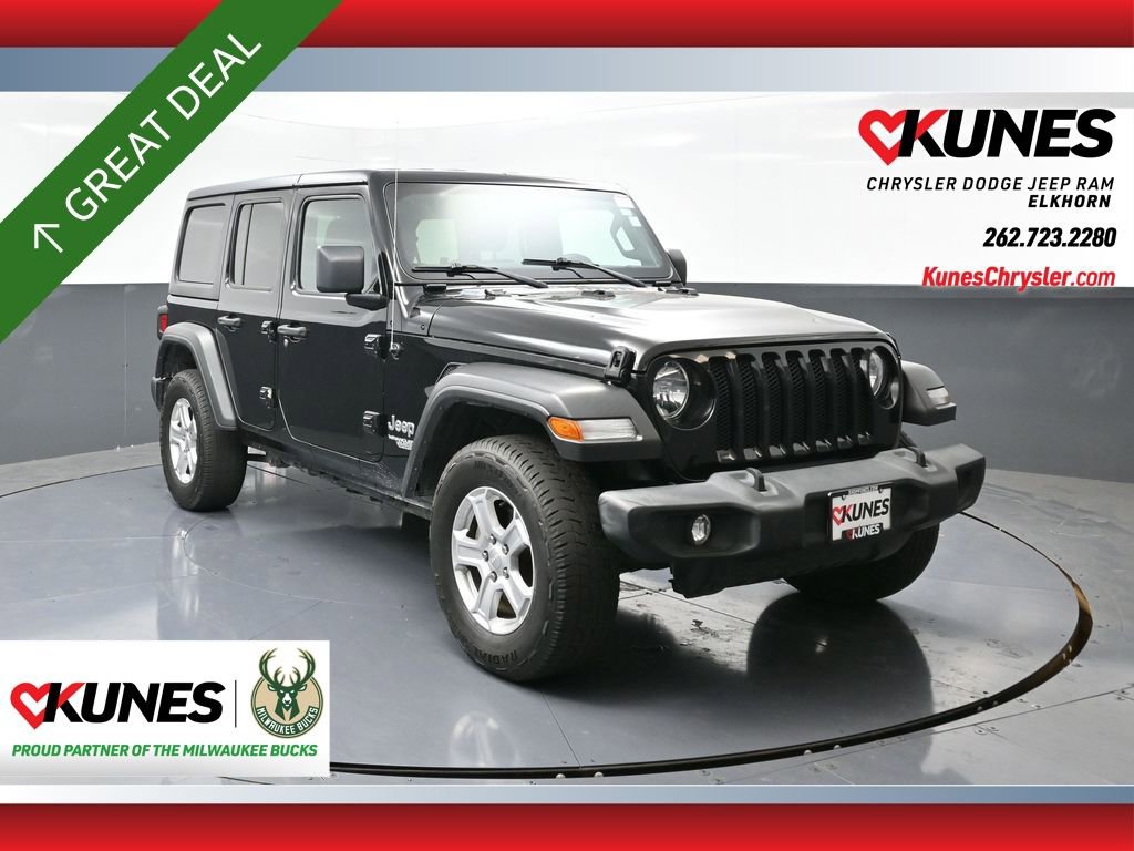 Used 2019 Jeep Wrangler Unlimited Sport S