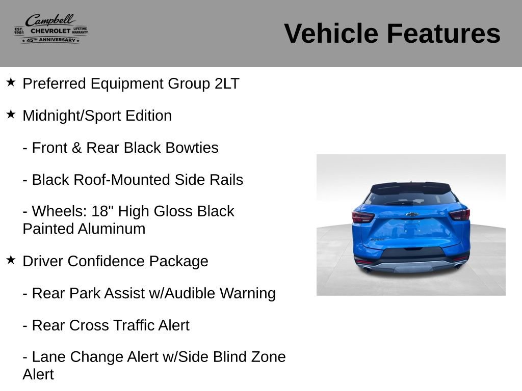 Used 2024 Chevrolet Blazer LT w/ Convenience Package FWD image 5