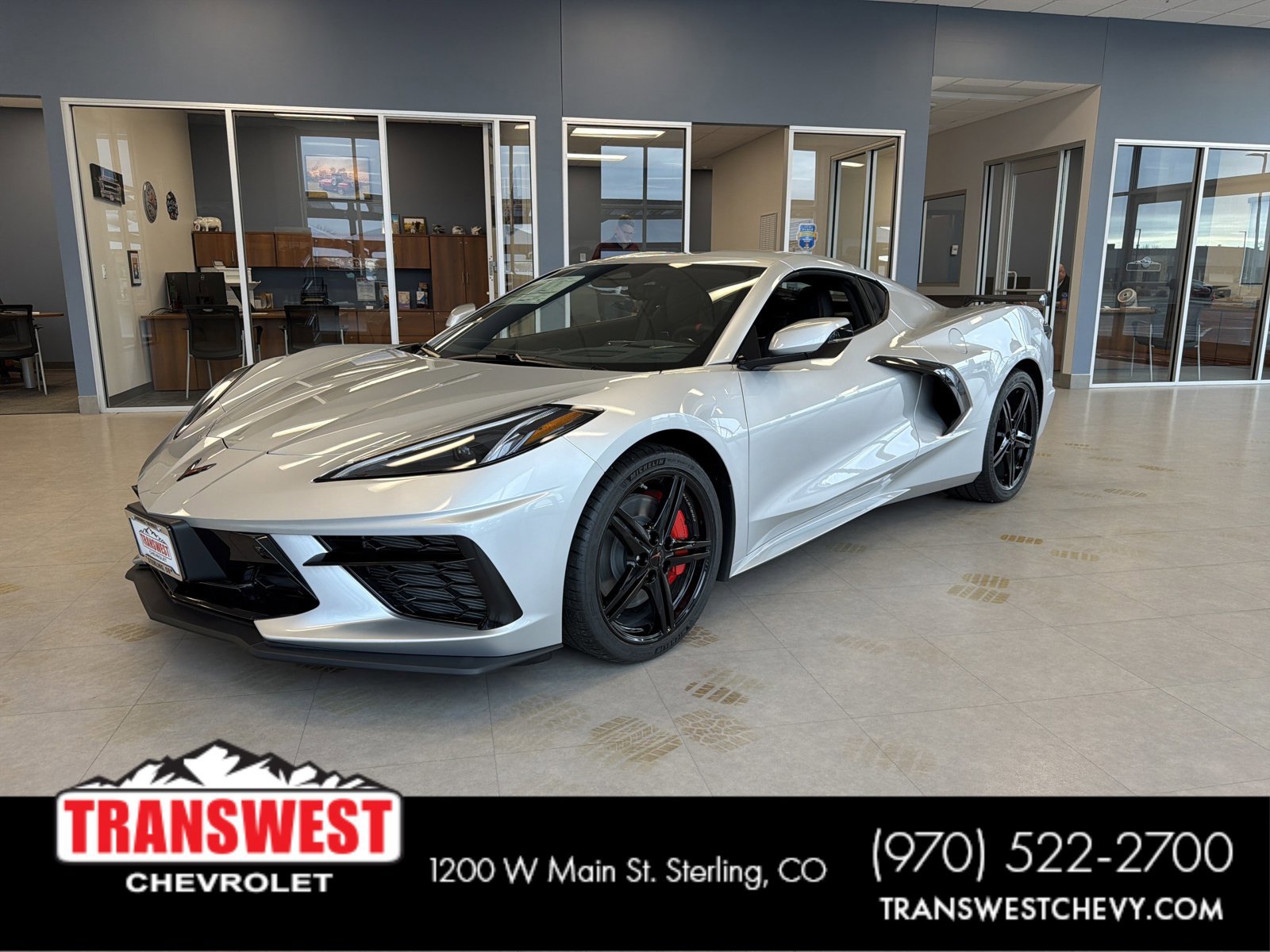 New 2026 Chevrolet Corvette Stingray Premium Cpe w/ Z51 Performance Package RWD image 1