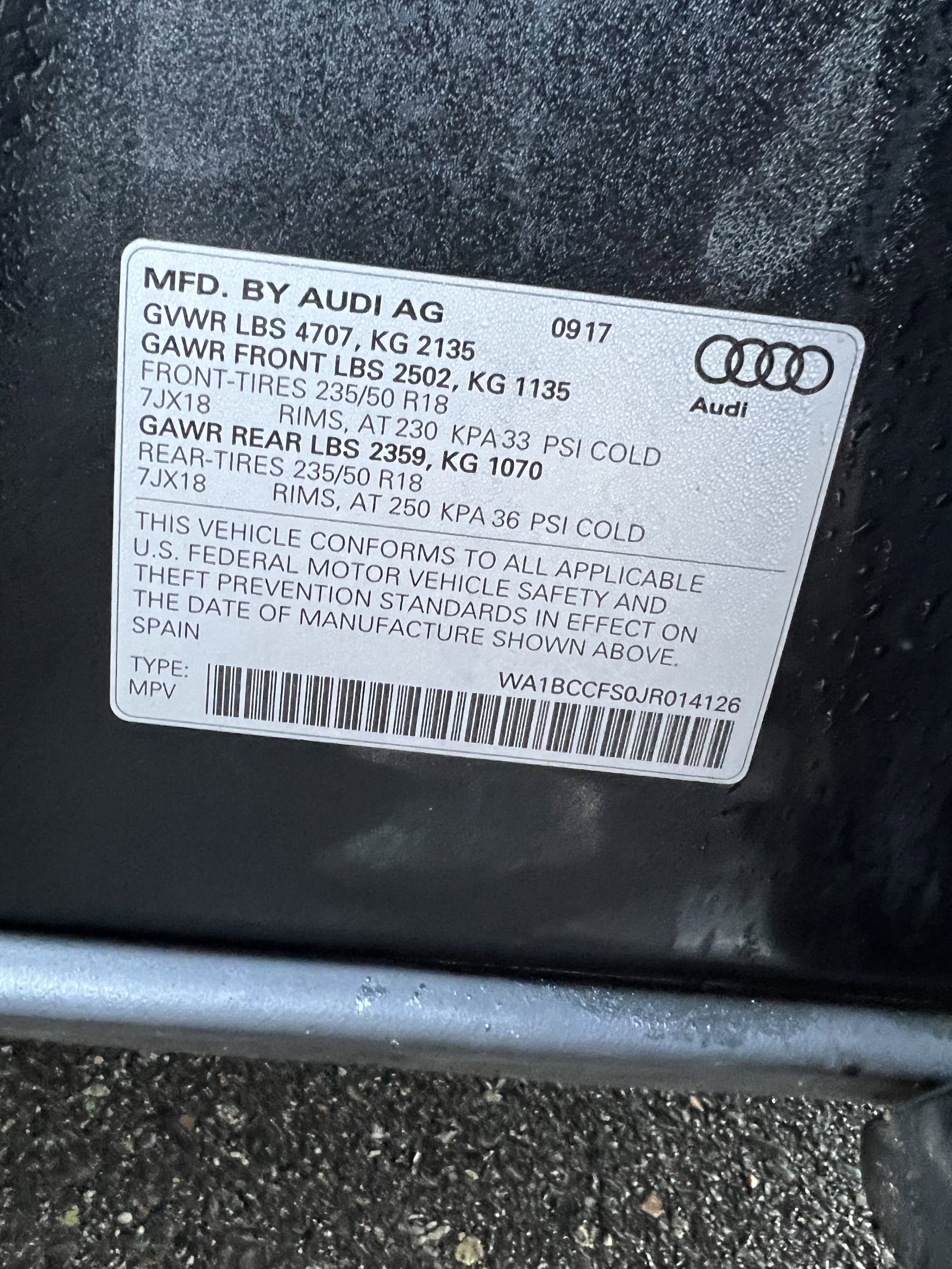 Used 2018 Audi Q3 2.0T Premium w/ Convenience Package image 37