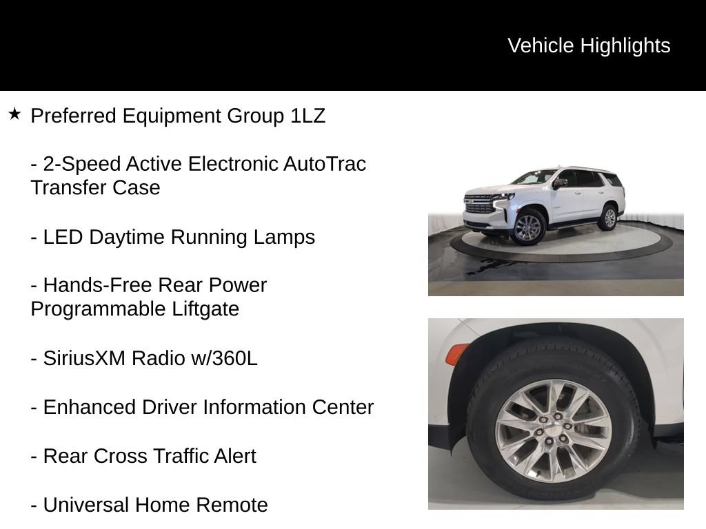 Used 2023 Chevrolet Tahoe Premier w/ Advanced Technology Package AWD/4WD image 25