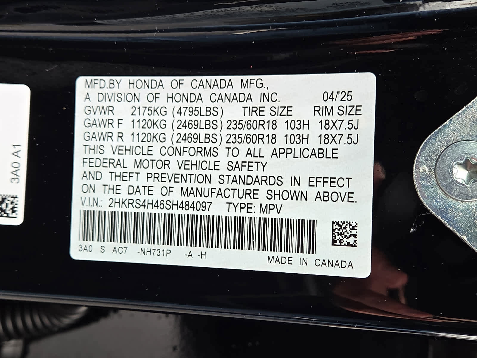 Certified 2025 Honda CR-V EX image 28