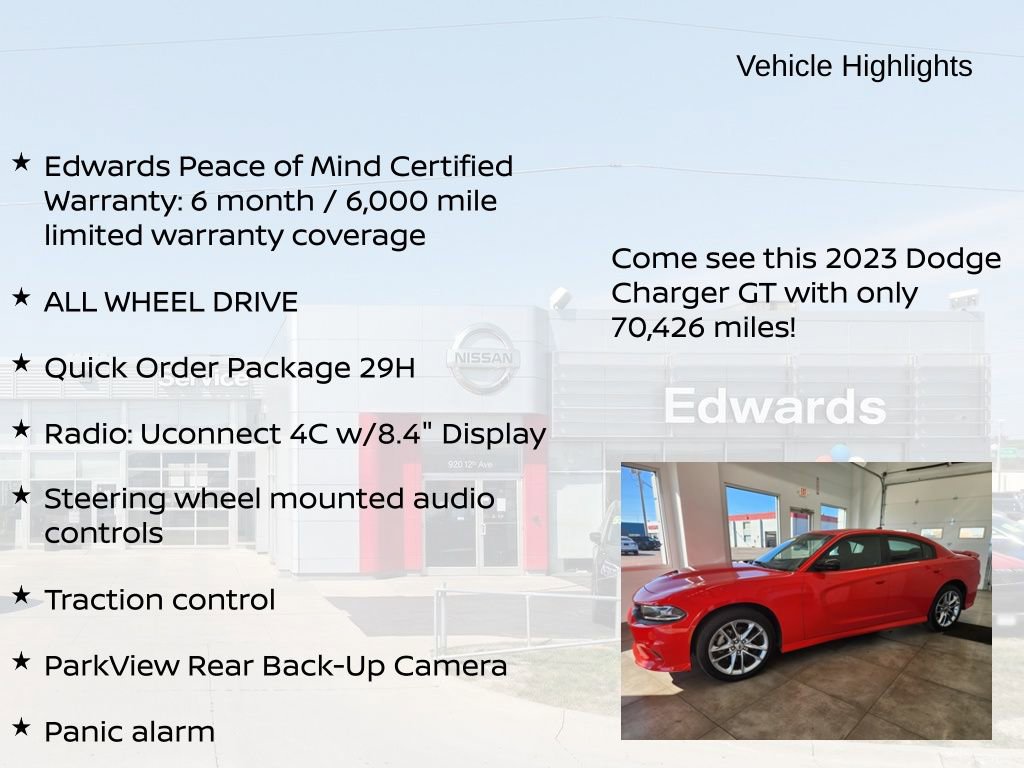 Used 2023 Dodge Charger GT AWD/4WD image 10