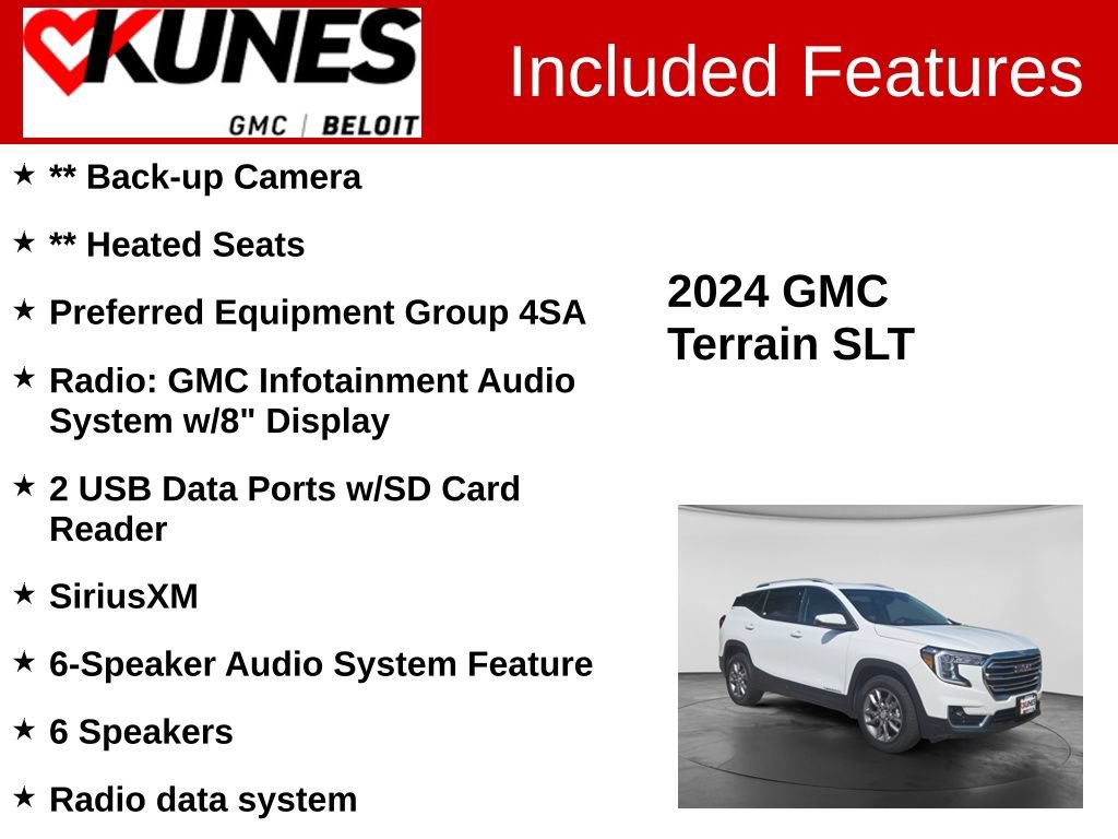 Used 2024 GMC Terrain SLT AWD/4WD image 2