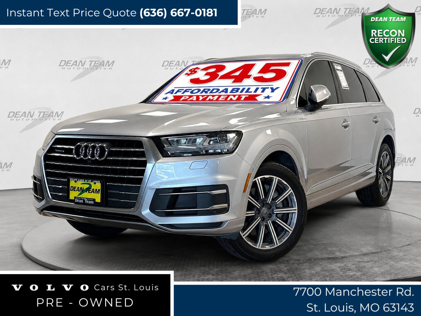 Used 2019 Audi Q7 2.0T Premium Plus w/ Premium Plus Package