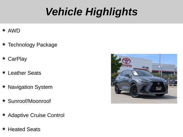 Used 2024 Lexus NX 350 F Sport AWD/4WD image 5