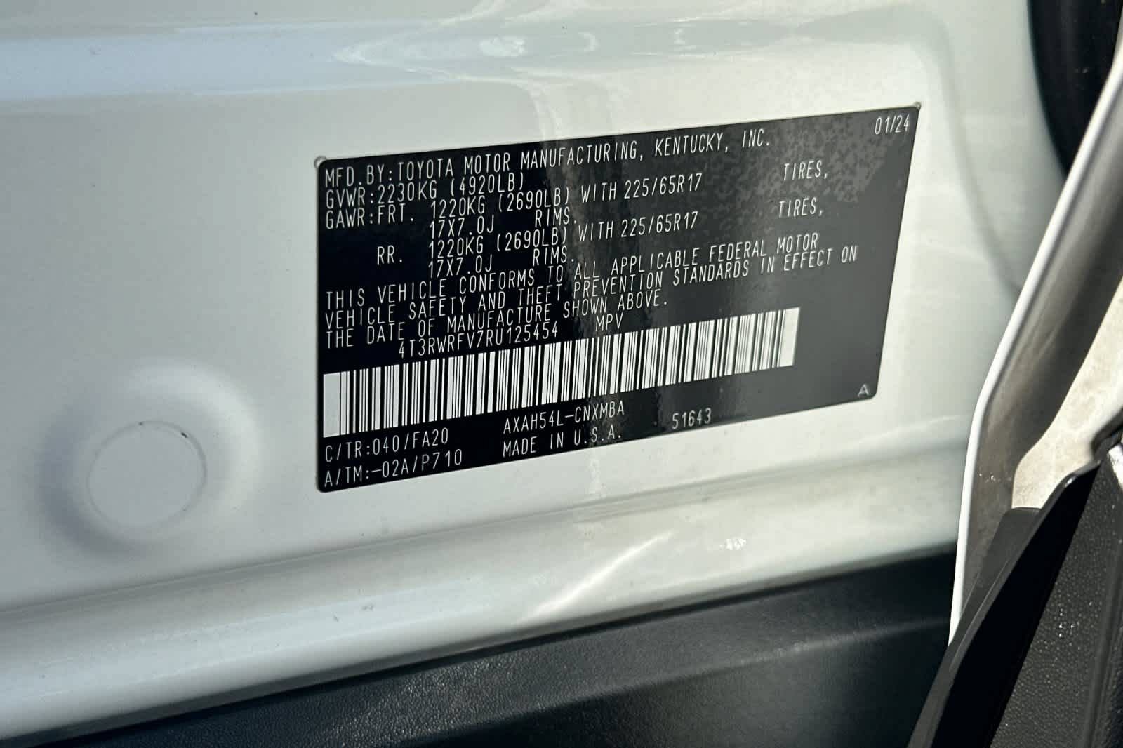 Used 2024 Toyota RAV4 XLE w/ Convenience Package AWD/4WD image 30
