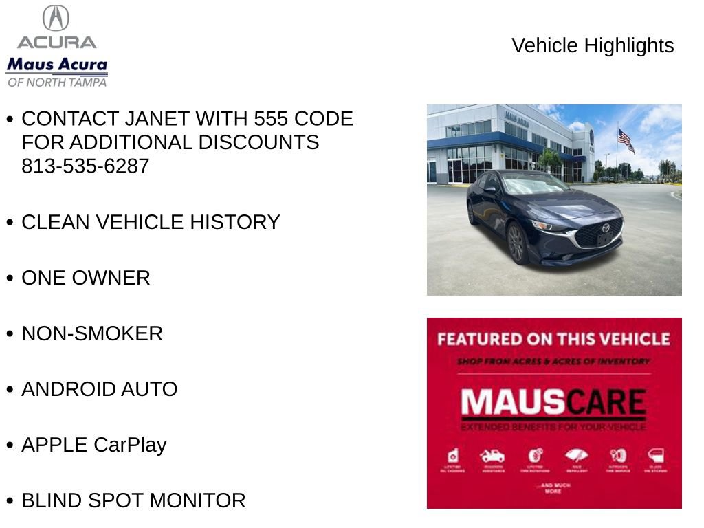 Used 2025 MAZDA MAZDA3 s image 8