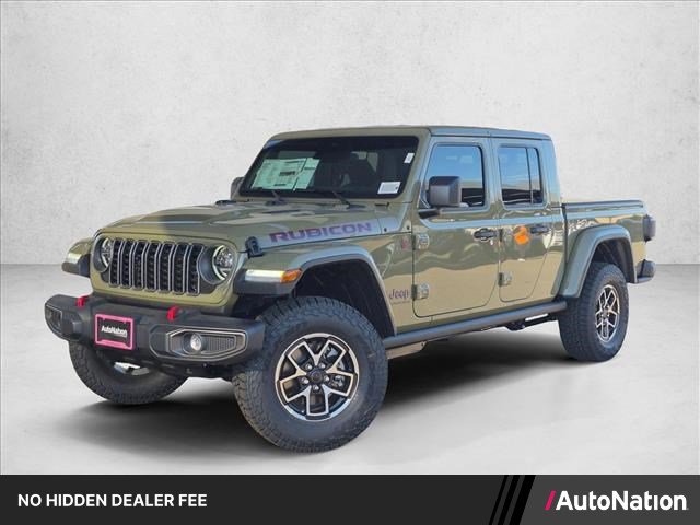 New 2026 Jeep Gladiator Rubicon w/ Steel Power Dome Hood Package