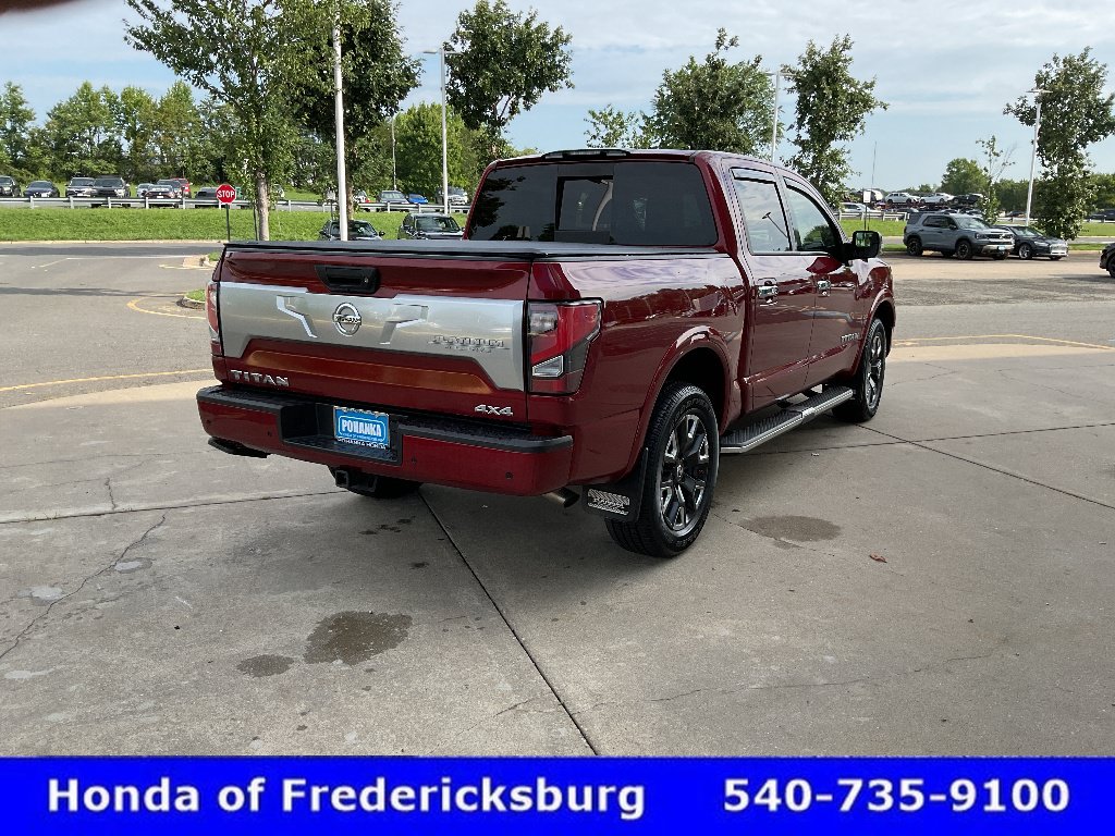 Used 2021 Nissan Titan Platinum Reserve w/ Moonroof Package AWD/4WD image 5