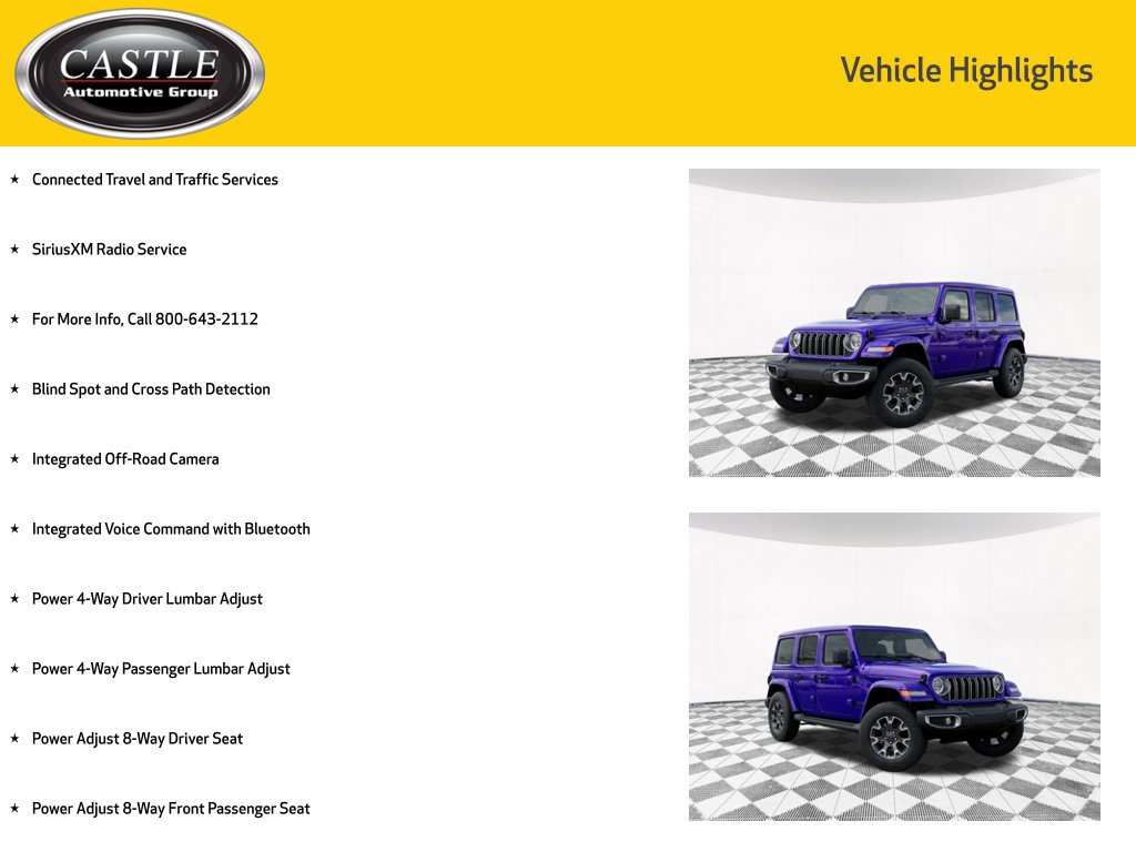 New 2026 Jeep Wrangler Unlimited Sahara AWD/4WD image 14