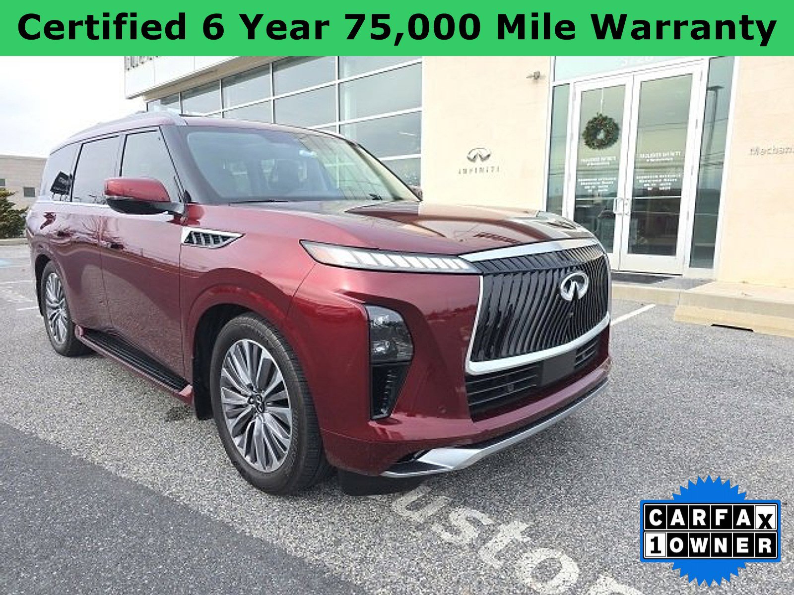 Certified 2025 INFINITI QX80 Sensory w/ Exterior Package