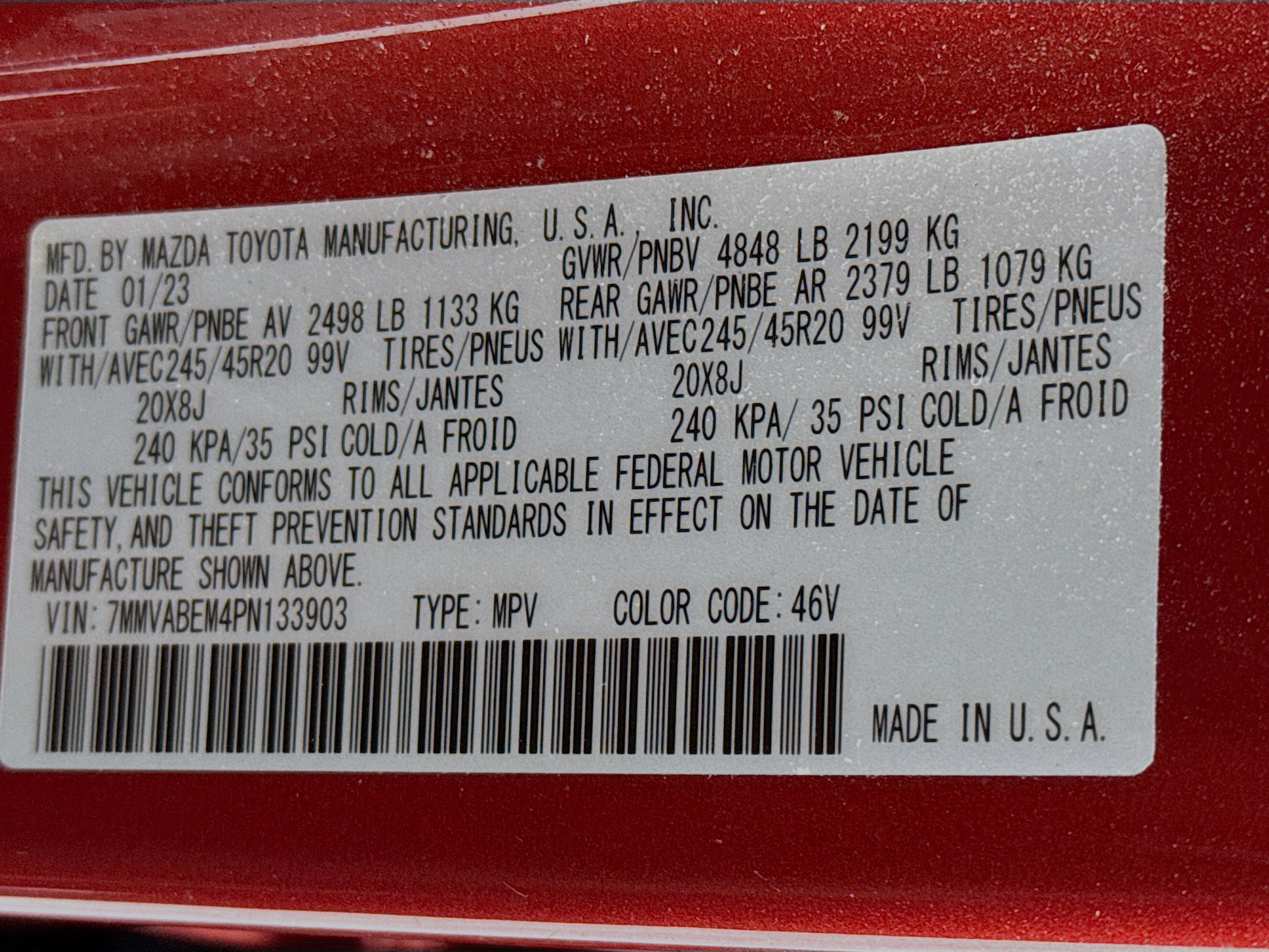 Used 2023 MAZDA CX-50 AWD 2.5 S w/ Cargo Package image 33