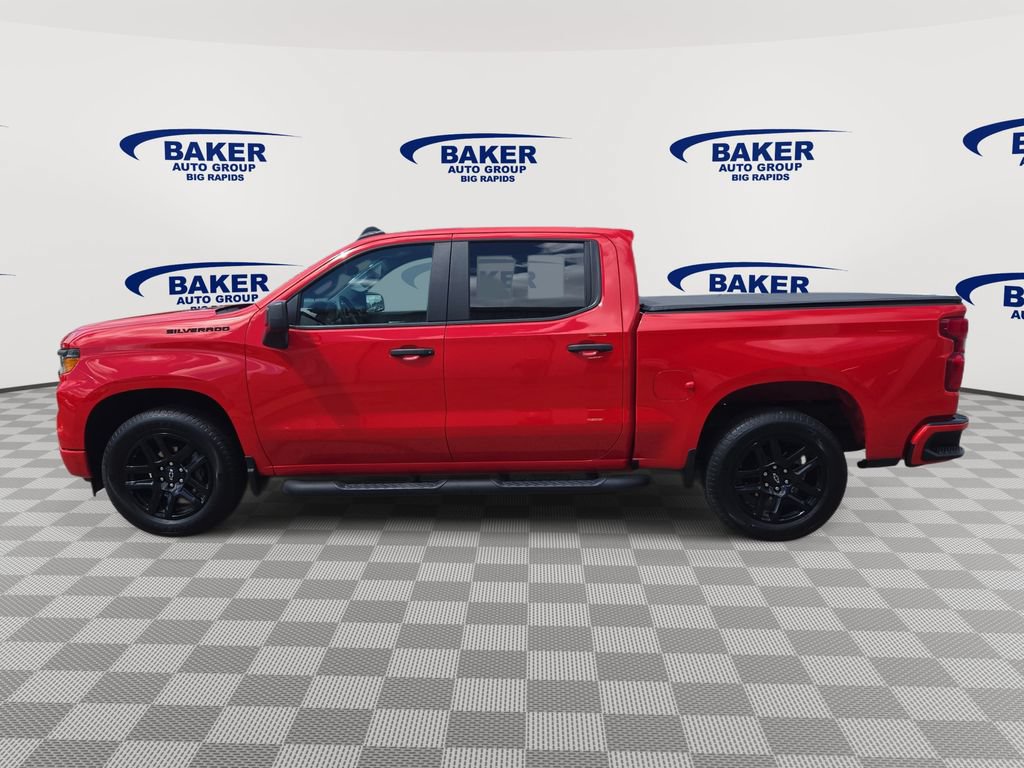 Used 2024 Chevrolet Silverado 1500 Custom w/ LPO, Dark Essentials Package RWD image 6