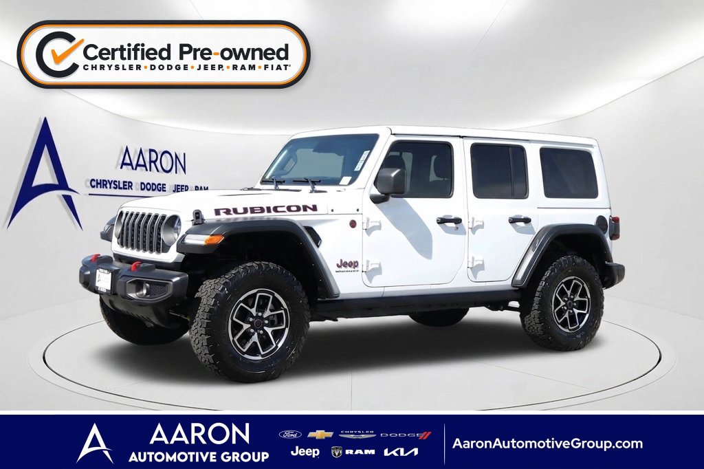 Certified 2025 Jeep Wrangler Unlimited Rubicon