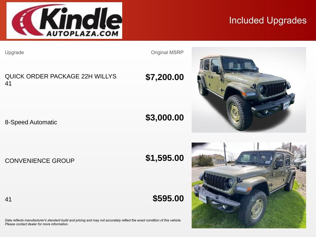 New 2026 Jeep Wrangler Unlimited Sport AWD/4WD image 5
