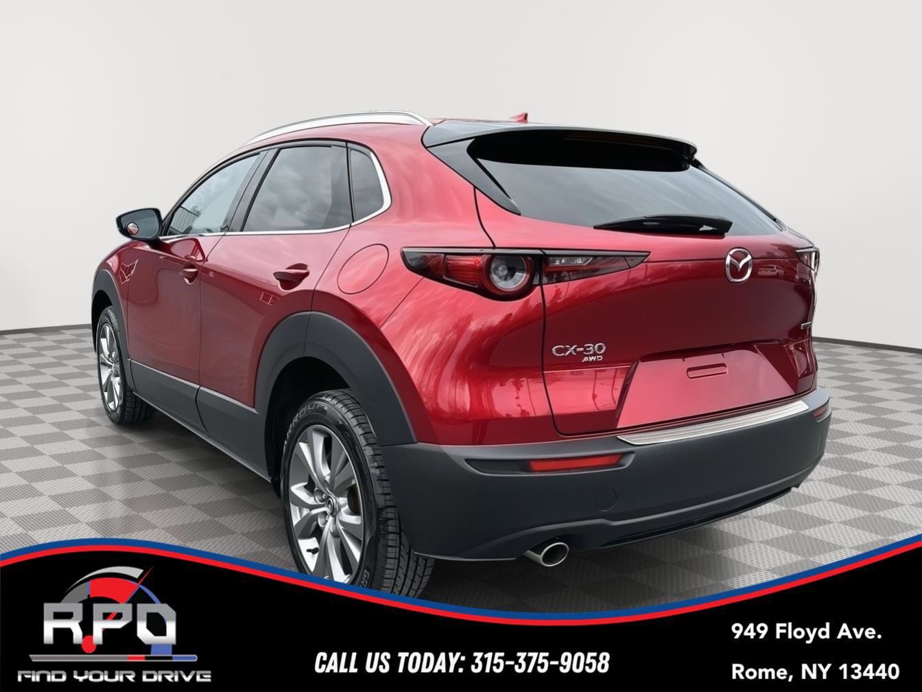 Used 2022 MAZDA CX-30 AWD 2.5 S w/ Premium Package image 3