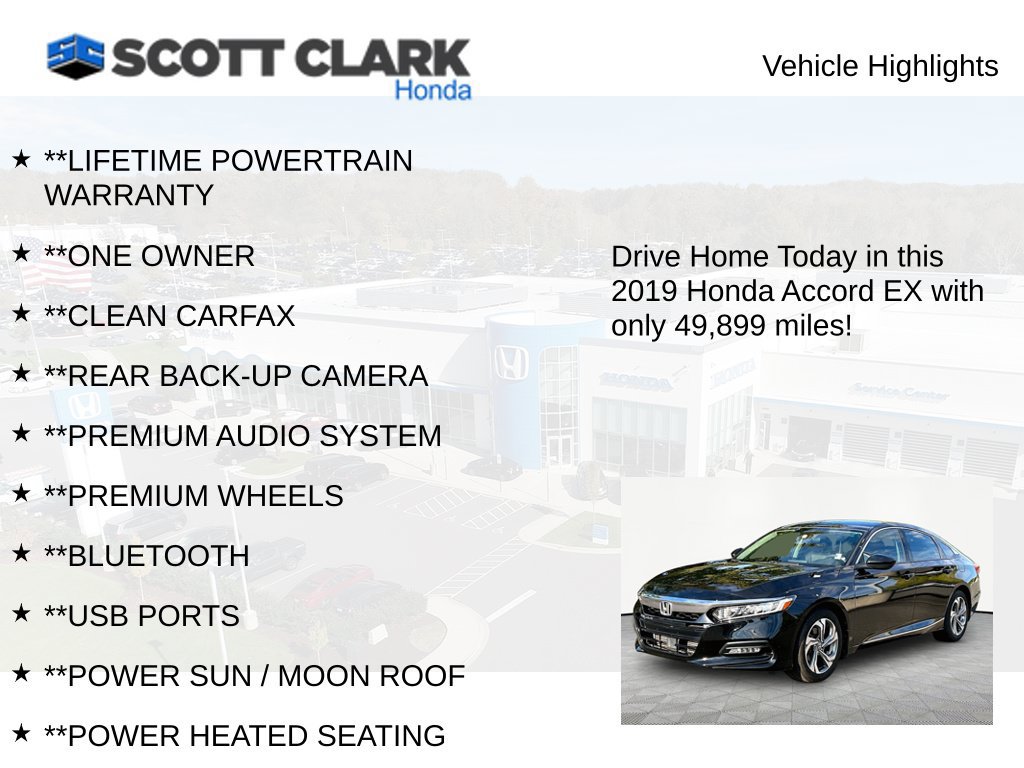 Used 2019 Honda Accord EX image 11