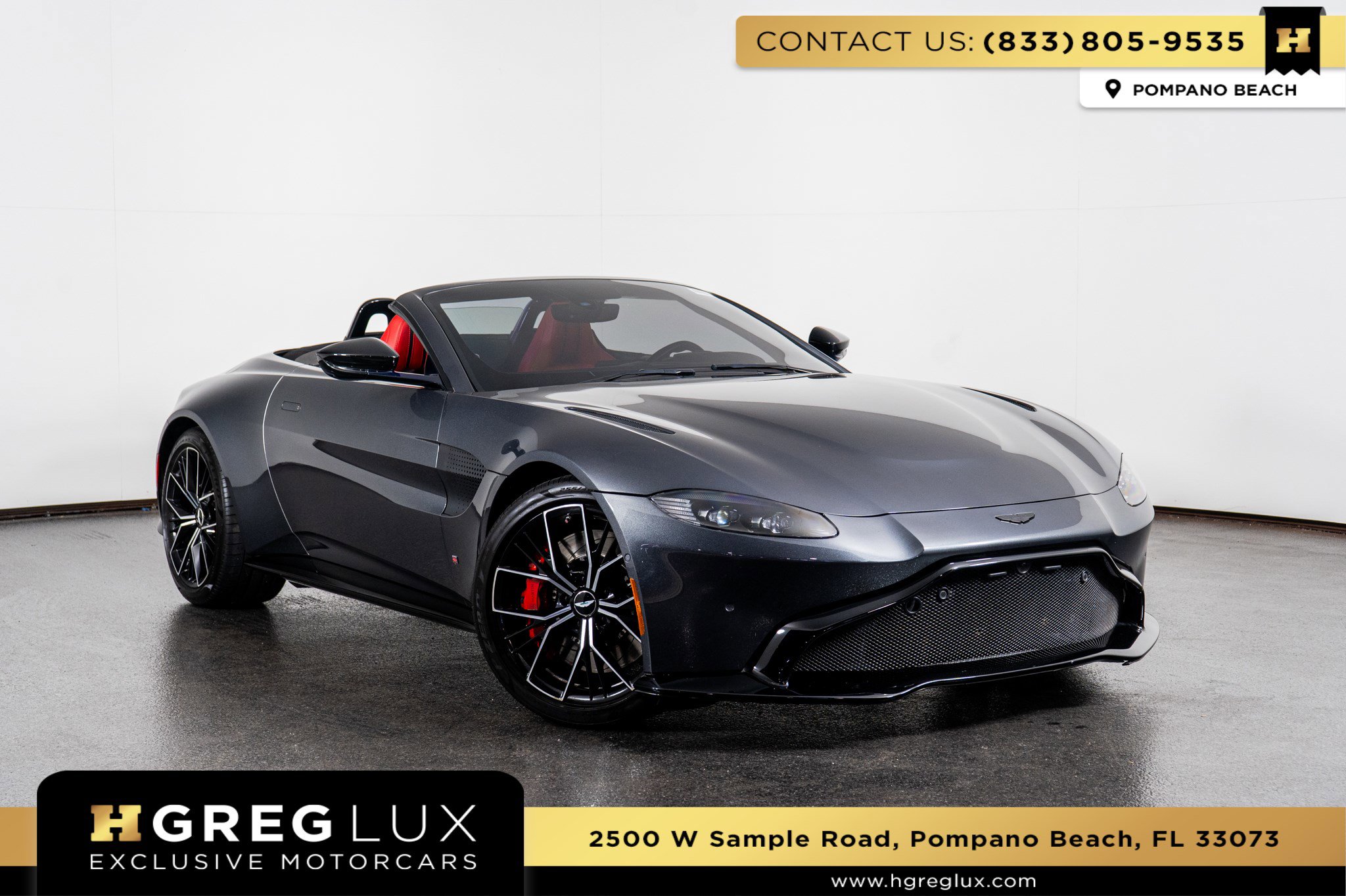 Used 2021 Aston Martin V8 Vantage Roadster image 1