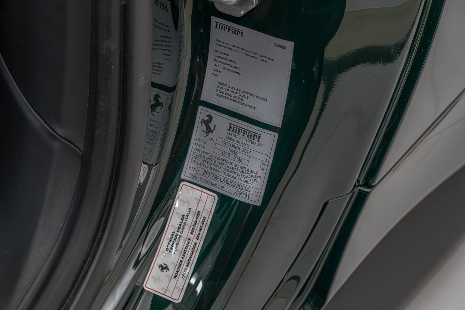 Certified 2018 Ferrari 488 GTB RWD image 30