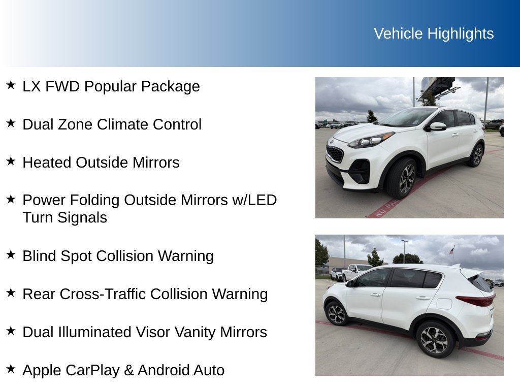 Used 2021 Kia Sportage LX w/ LX Fwd Popular Package image 5