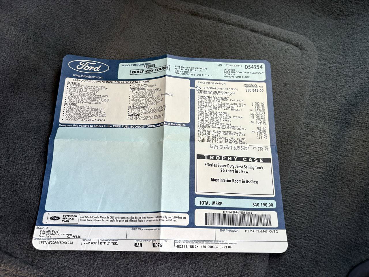 Used 2004 Ford F250 XLT RWD image 59