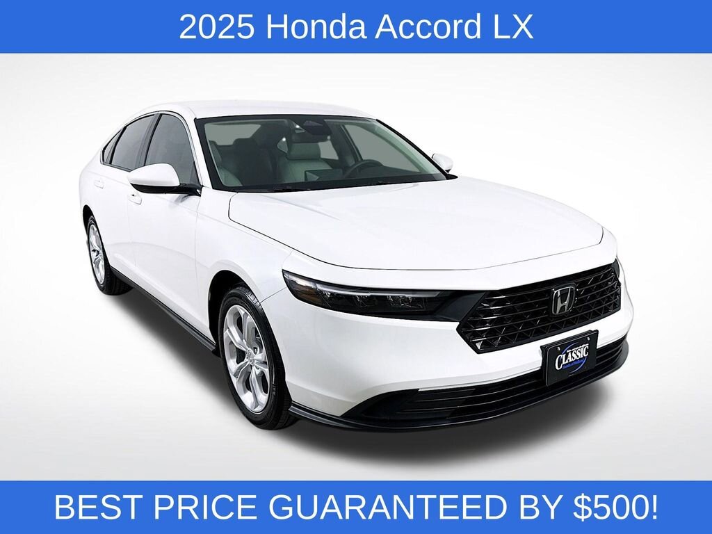 New 2025 Honda Accord LX