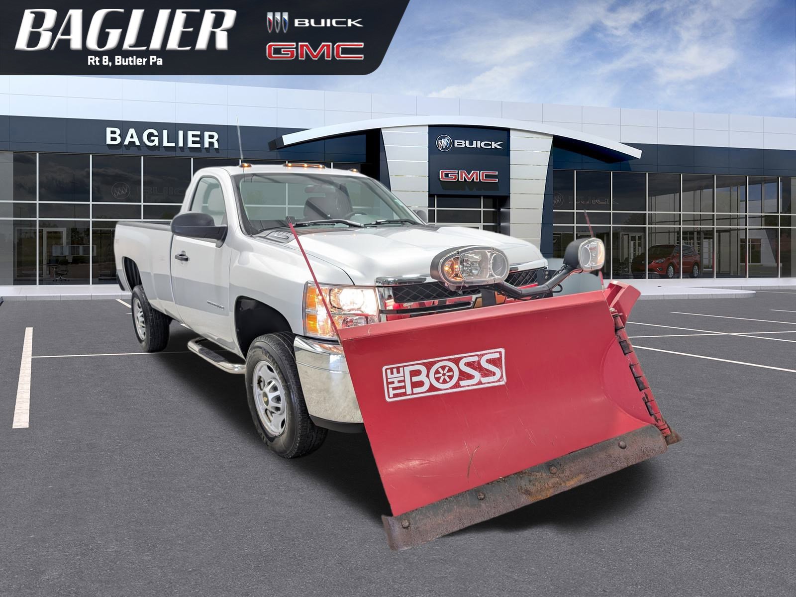 Used 2013 Chevrolet Silverado 2500 W/T w/ Snow Plow Prep Package