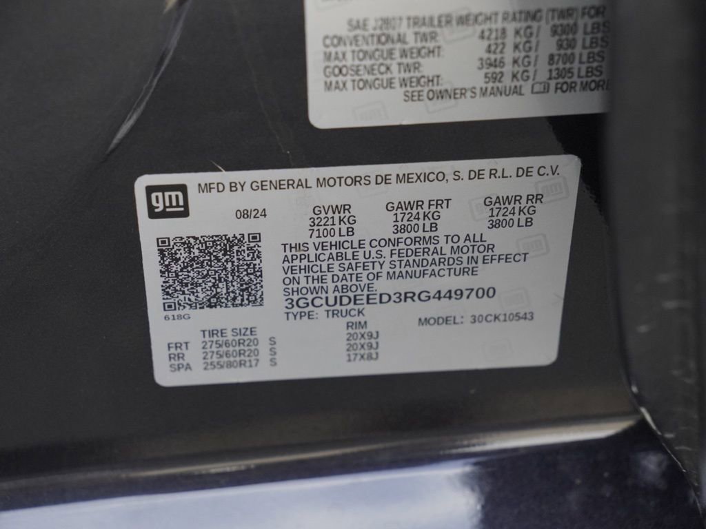 Used 2024 Chevrolet Silverado 1500 RST w/ RST All Star Premium Package image 33