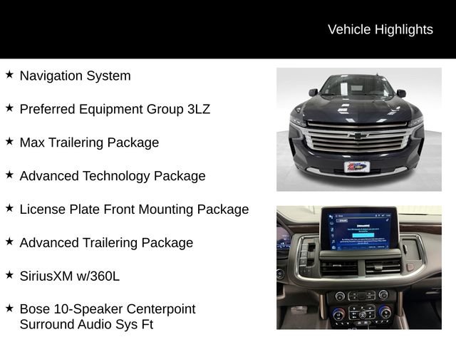 Certified 2024 Chevrolet Tahoe High Country w/ Advanced Technology Package AWD/4WD image 16