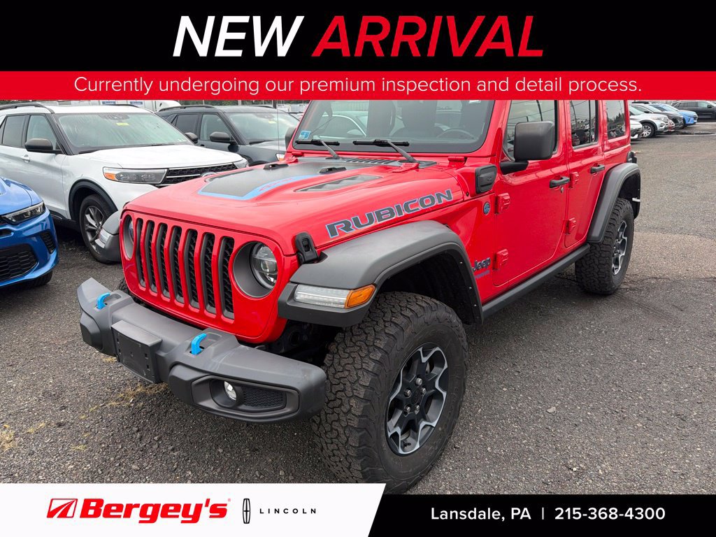 Used 2022 Jeep Wrangler Unlimited Rubicon 4xe w/ Cold Weather Group