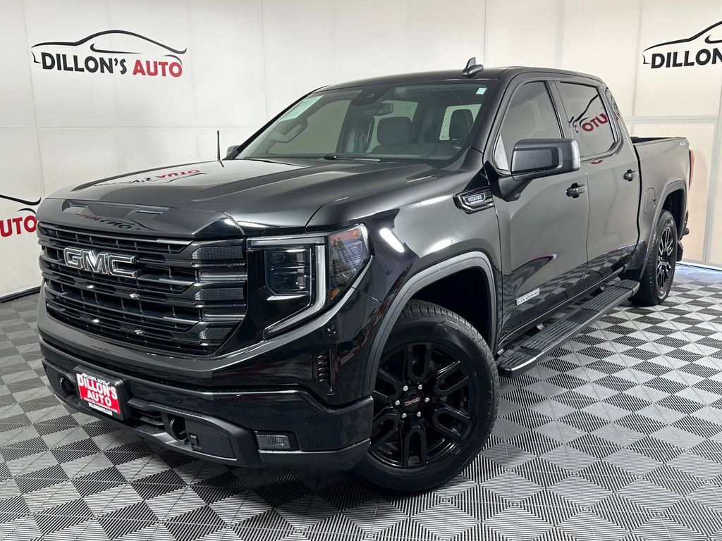Used 2024 GMC Sierra 1500 Elevation w/ LPO, Elevation Black Package AWD/4WD image 1