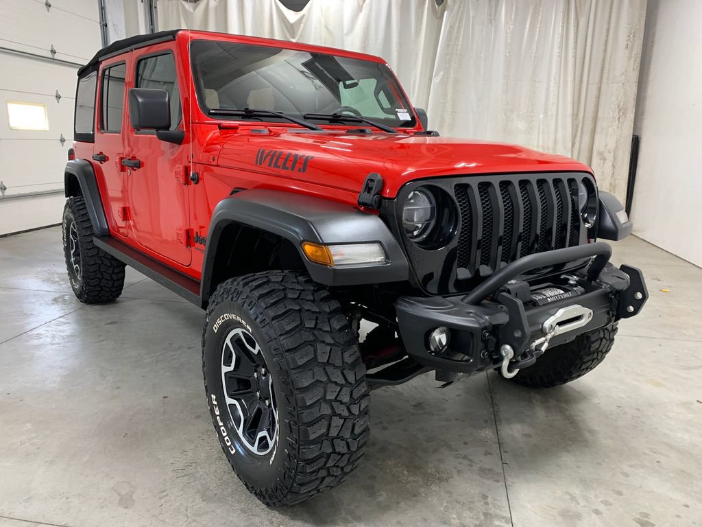 Used 2021 Jeep Wrangler Unlimited Sport AWD/4WD image 2