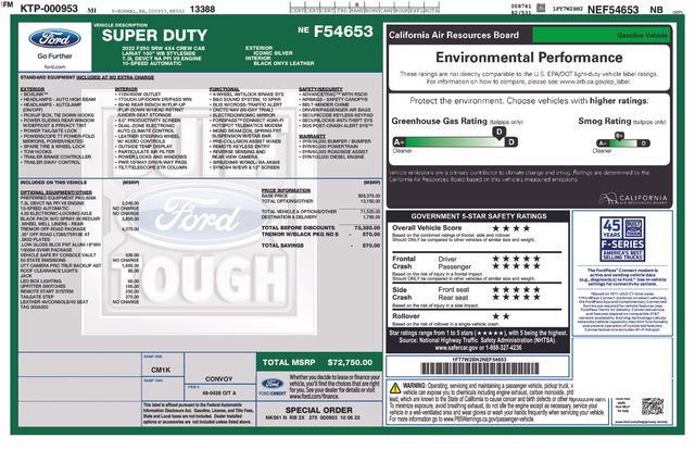 Used 2022 Ford F250 Lariat w/ Tremor Off-Road Package image 6