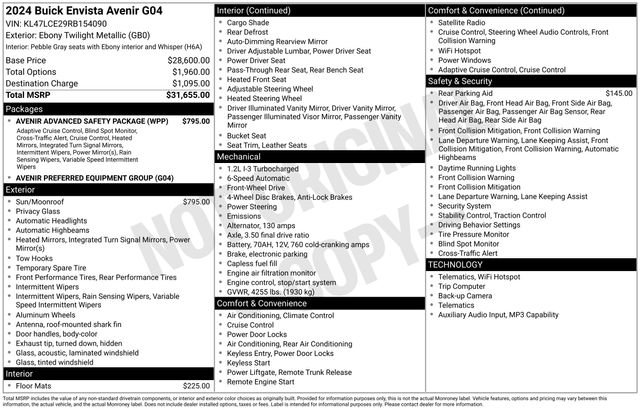 Used 2024 Buick Envista Avenir image 6