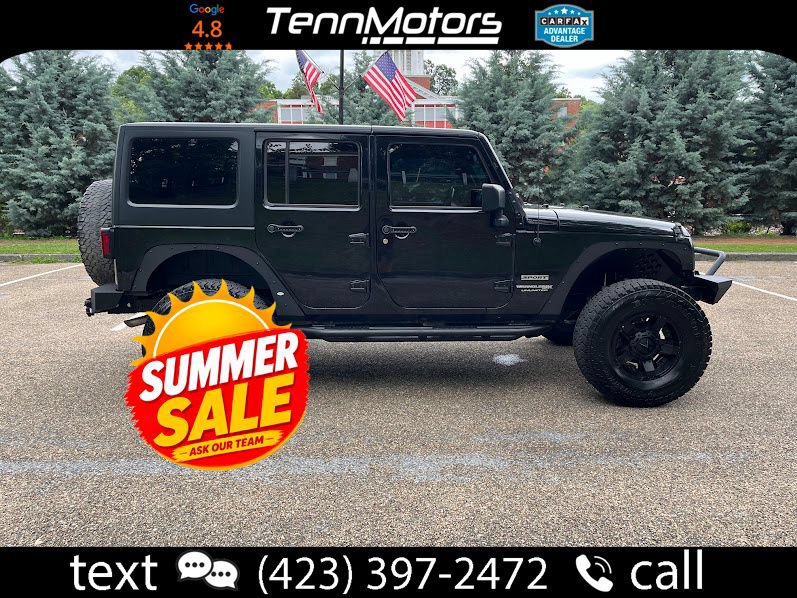 Used 2018 Jeep Wrangler Unlimited Sport S AWD/4WD image 1