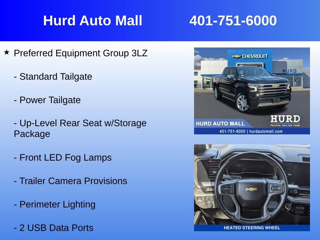 Certified 2024 Chevrolet Silverado 1500 High Country w/ Technology Package image 36