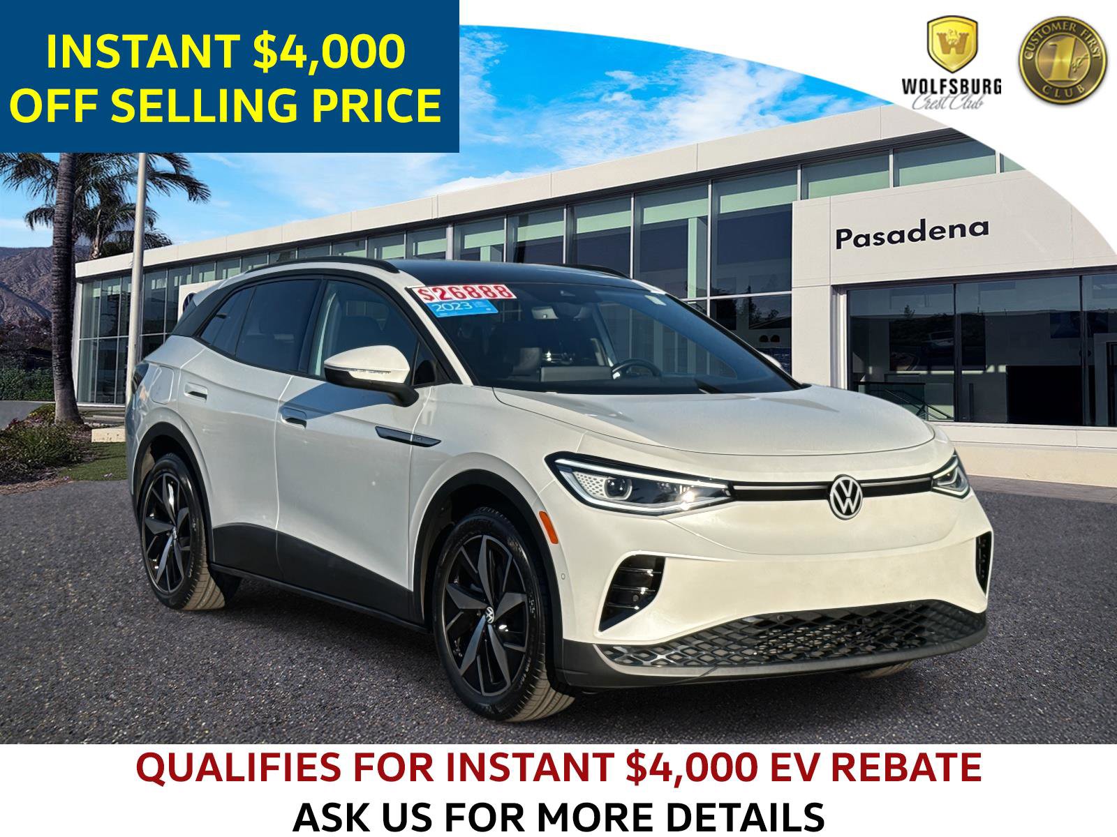 Certified 2023 Volkswagen ID.4 Pro S