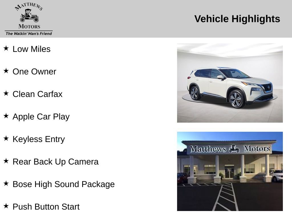 Used 2023 Nissan Rogue SL w/ SL Premium Package image 14